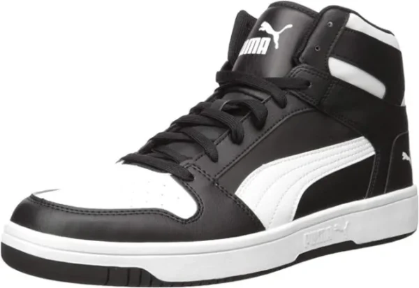 Zapatos Puma negro con blanco